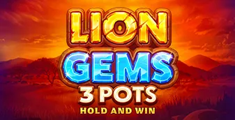 Lion Gems 3 Pots Hold and Win
